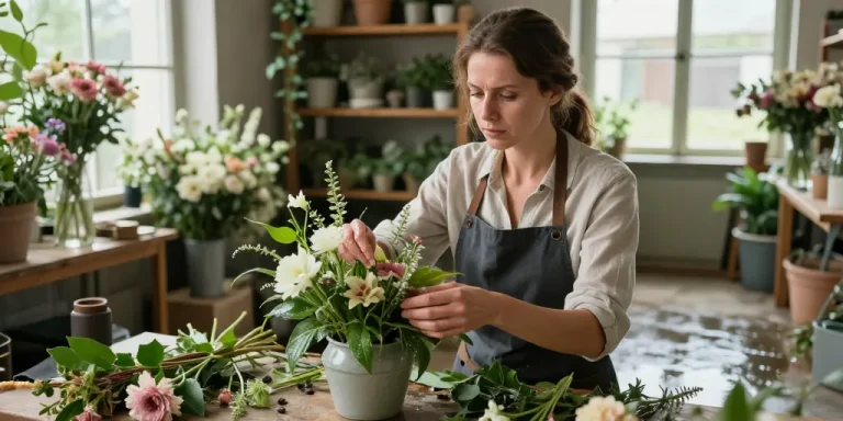 fleuriste metier difficile